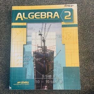 Abeka Algebra 2 Book